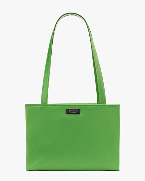Kate Spade,Sam Icon KSNYL Nylon Medium Shoulder Bag,Ks Green
