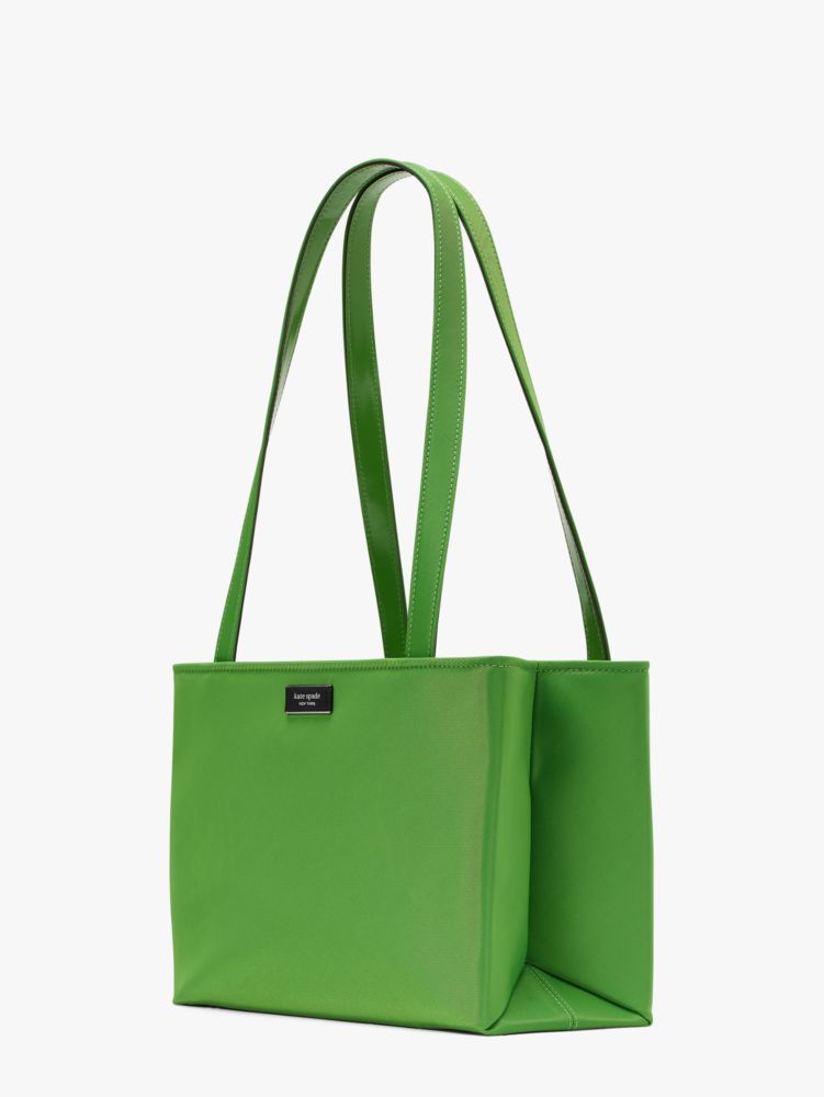 Kate Spade,Sam Icon KSNYL Nylon Medium Shoulder Bag,Ks Green