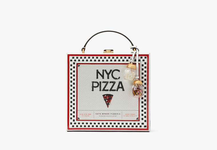 Kate Spade,Slice 3D Pizza Box Top-handle Bag,Multi image number 0