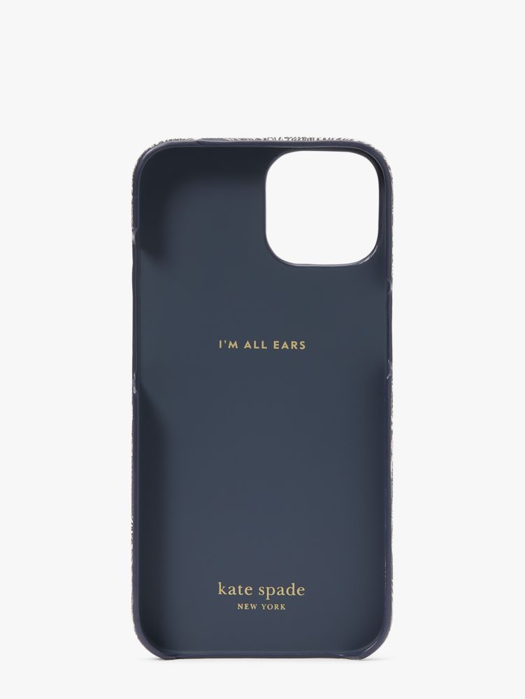 Kate Spade,モーガン ショウドッグス サフィアーノレザー アイフォン 14 ケース,全てのアウトレット,ブレザーブルーマルチ