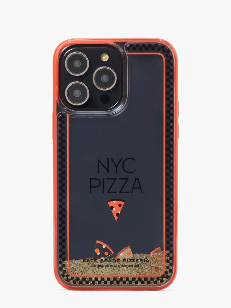 Kate Spade,New York Pizza Box iPhone 14 Pro Max Case,Multi