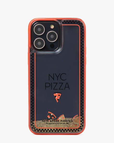 Kate Spade,New York Pizza Box iPhone 14 Pro Max Case,Multi