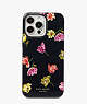 Kate Spade,Tulip Toss iPhone 14 Pro Max Case,Black Multi