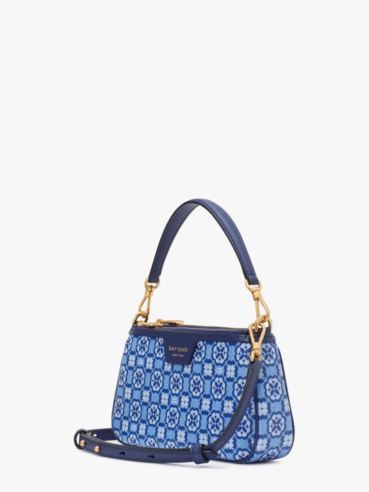 Spade Flower Monogram East West Crossbody, Outerspace Multi, Product