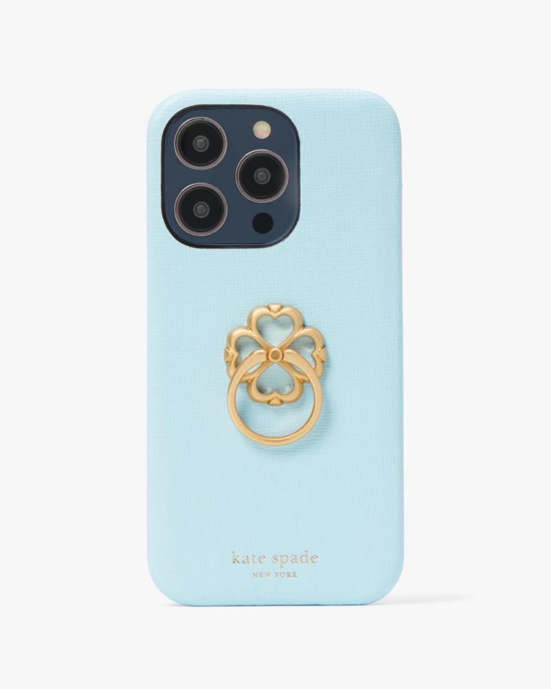 Morgan Spade Ring Stand iPhone 14 Pro Case