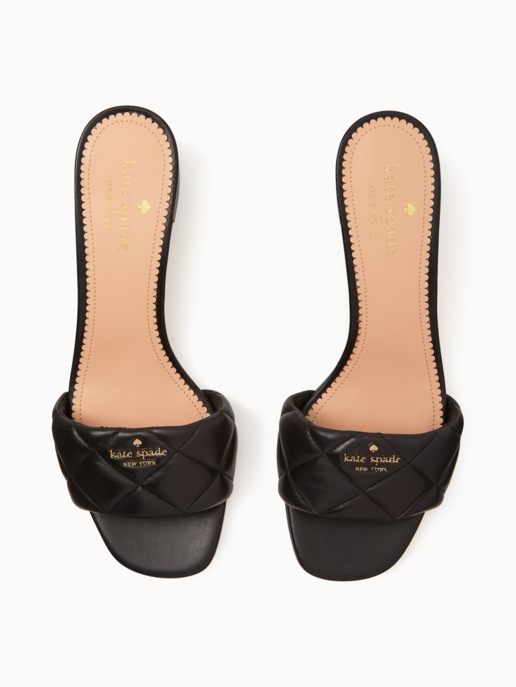 Kate Spade,pillow mid sandals,Black