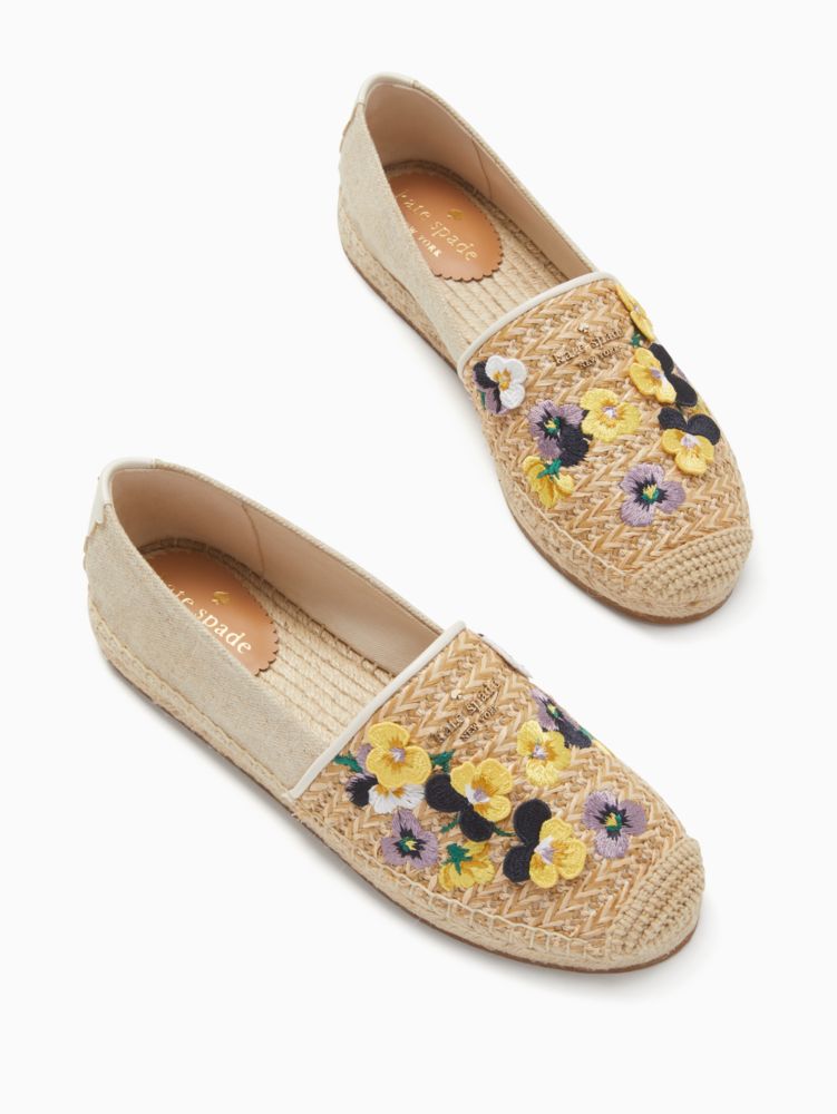 Kate Spade,gwen pansy toss flats,