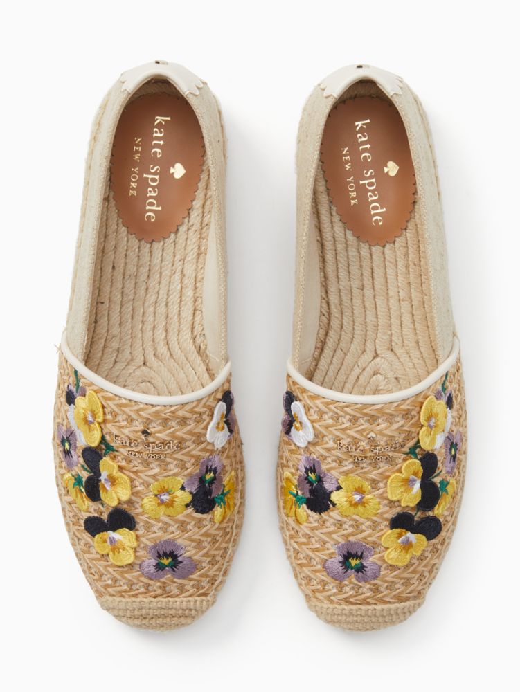 Kate Spade,gwen pansy toss flats,