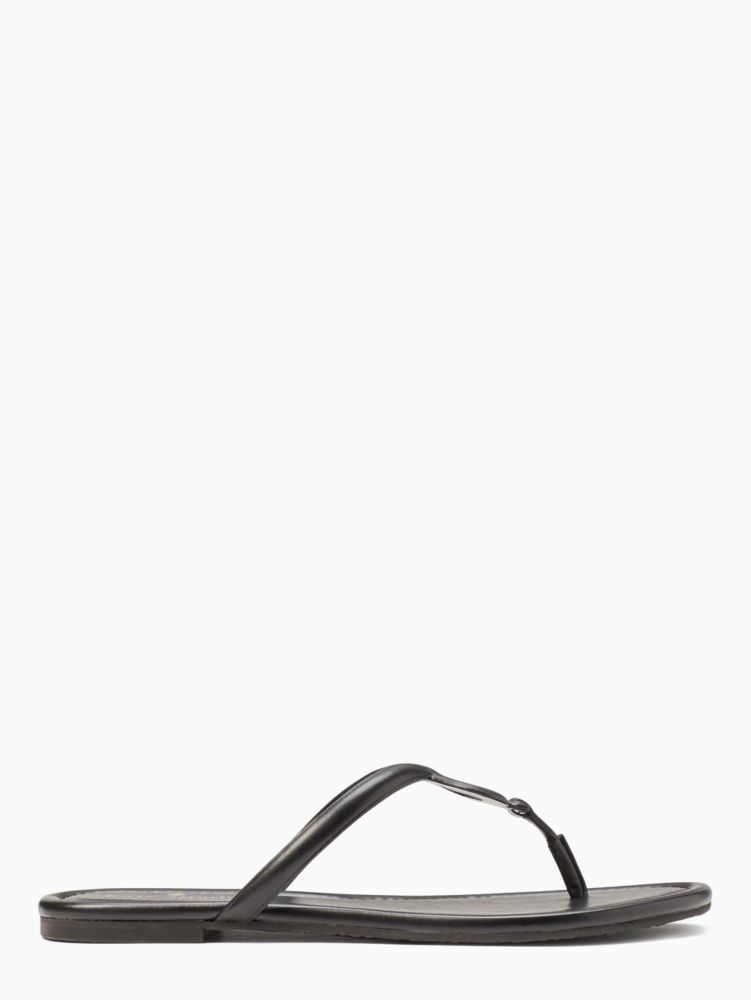 Kate spade sandals black hot sale