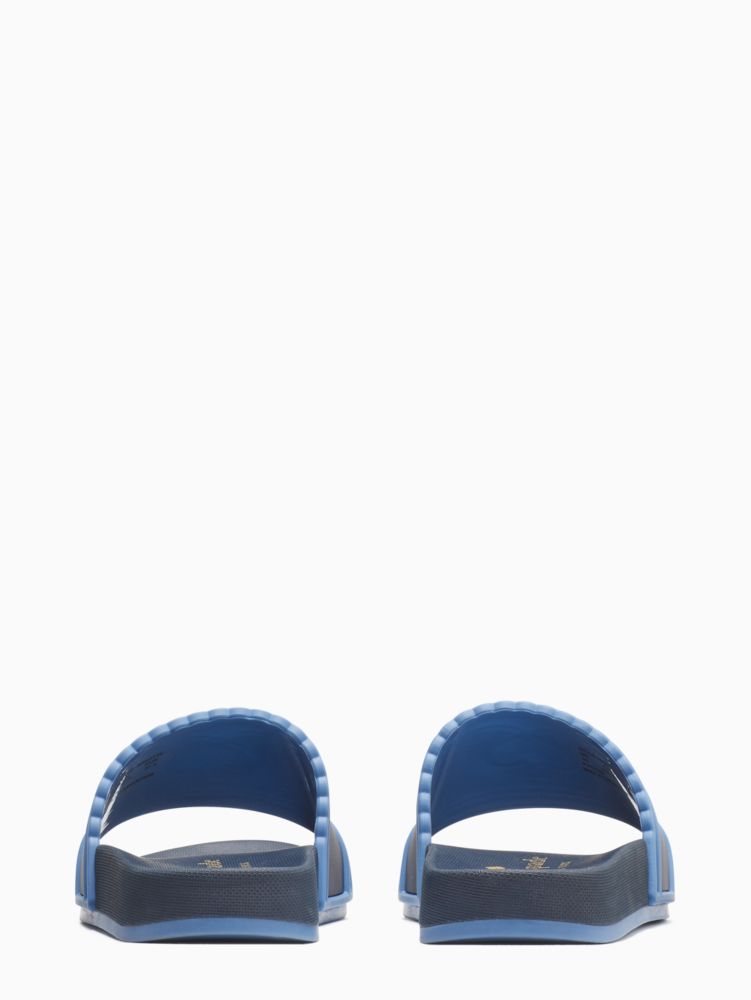 Kate Spade,brigitte pool slide,Blazer Blue/Deep Cornflower