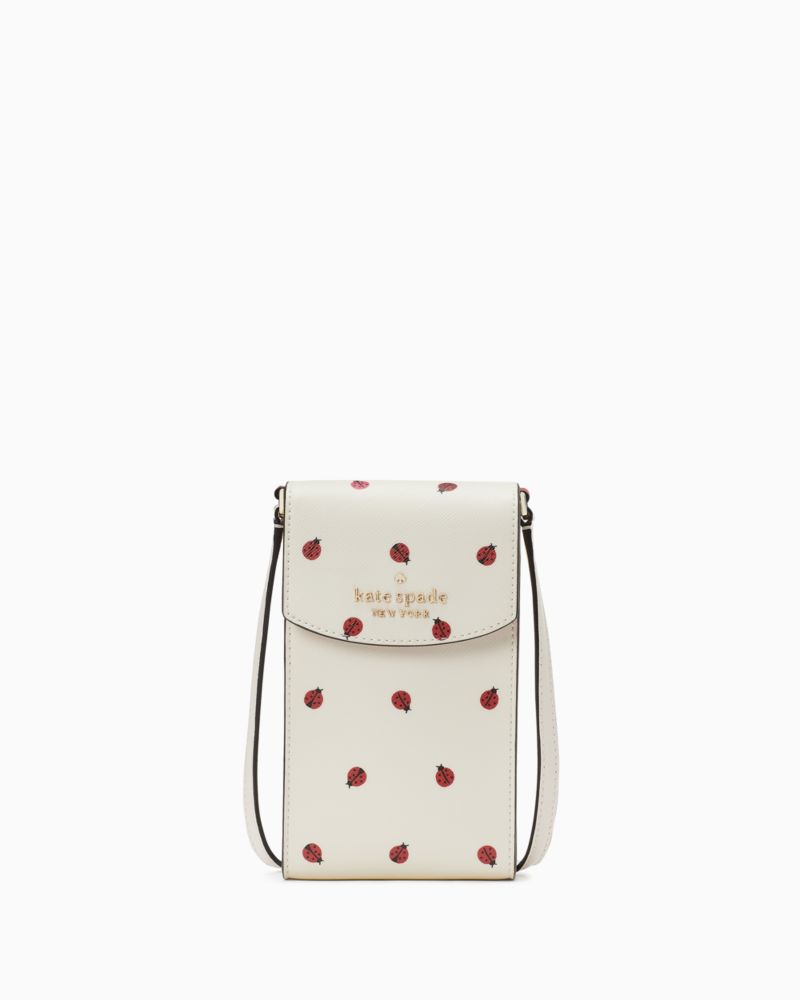 Kate Spade North South Leather Crossbody Phone Crossbody