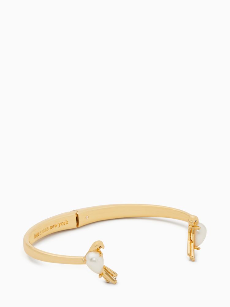 Kate Spade,spring scene bird cuff bracelet,