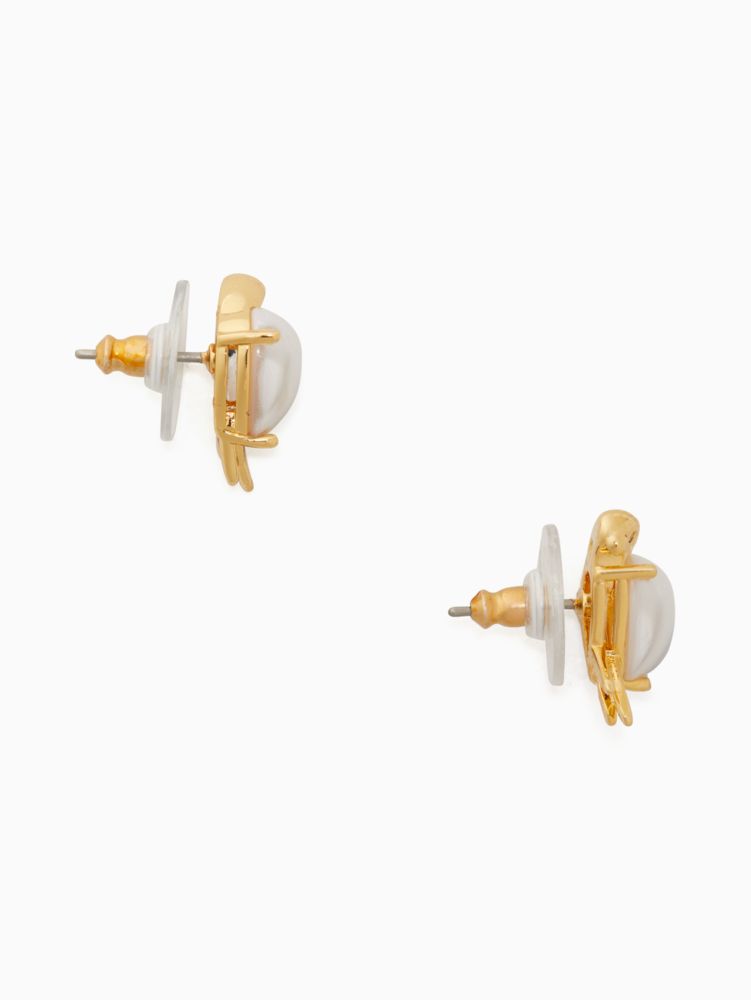 Kate Spade,spring scene bird studs,