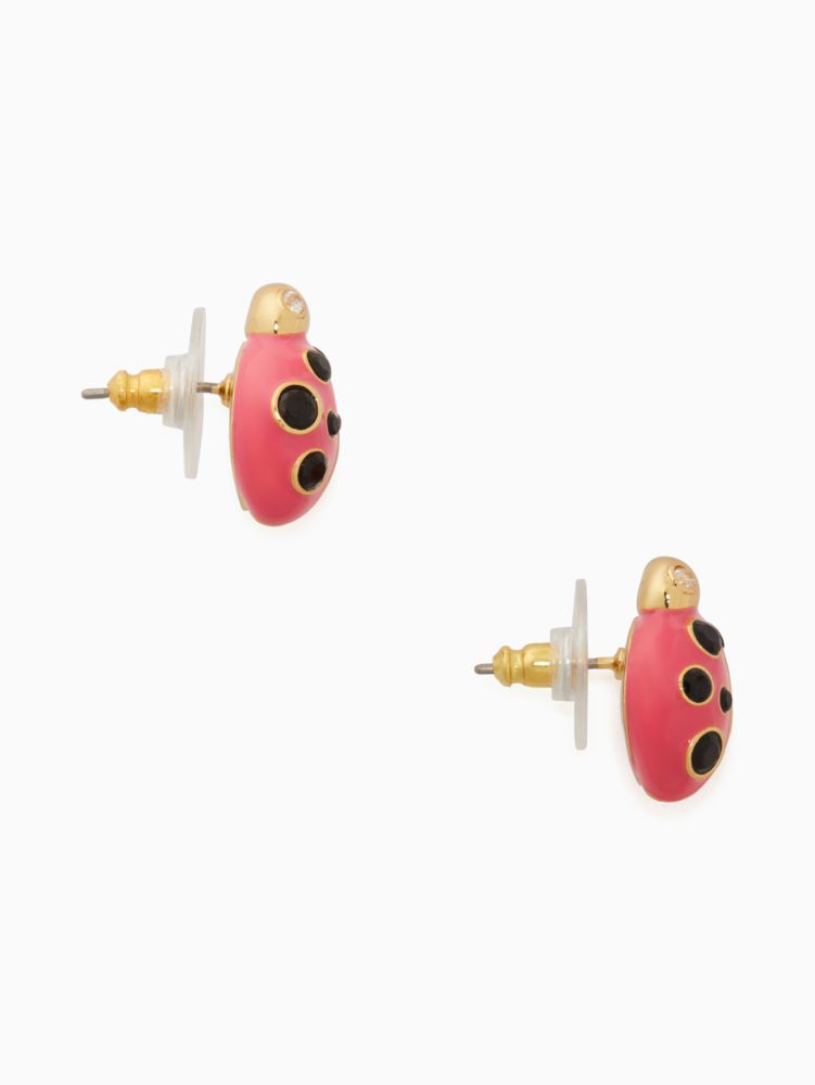 Kate Spade,ladybug studs,