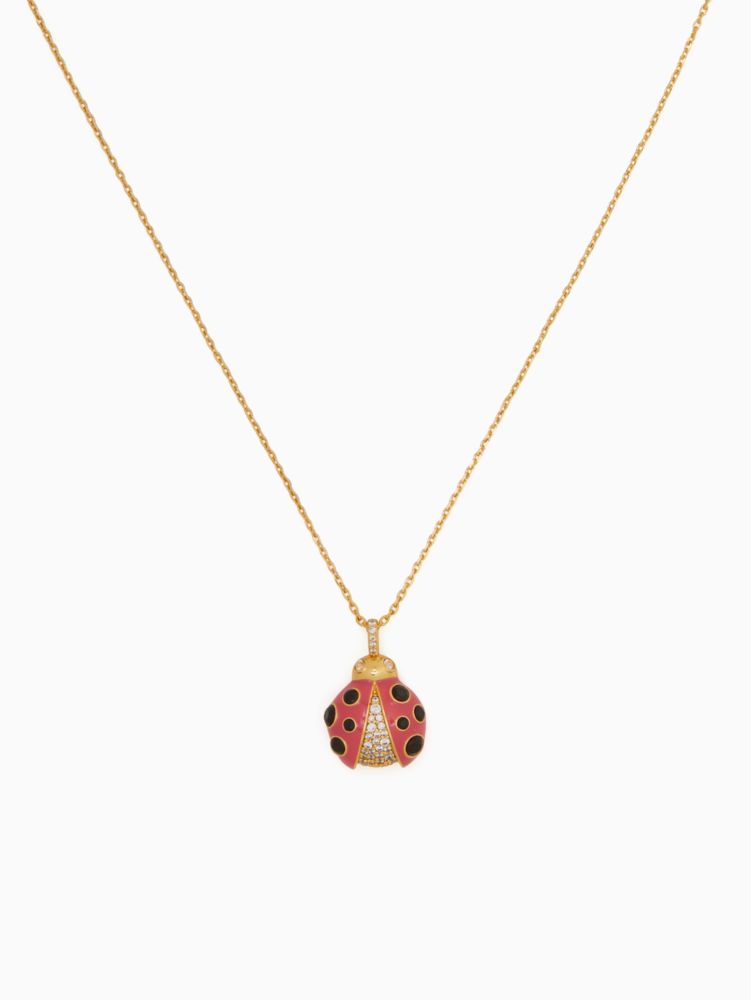 Necklace ladybug hot sale