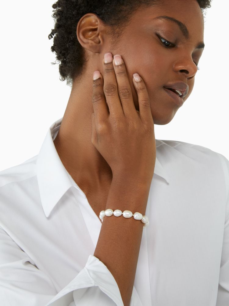 Kate spade hot sale pearl bangle