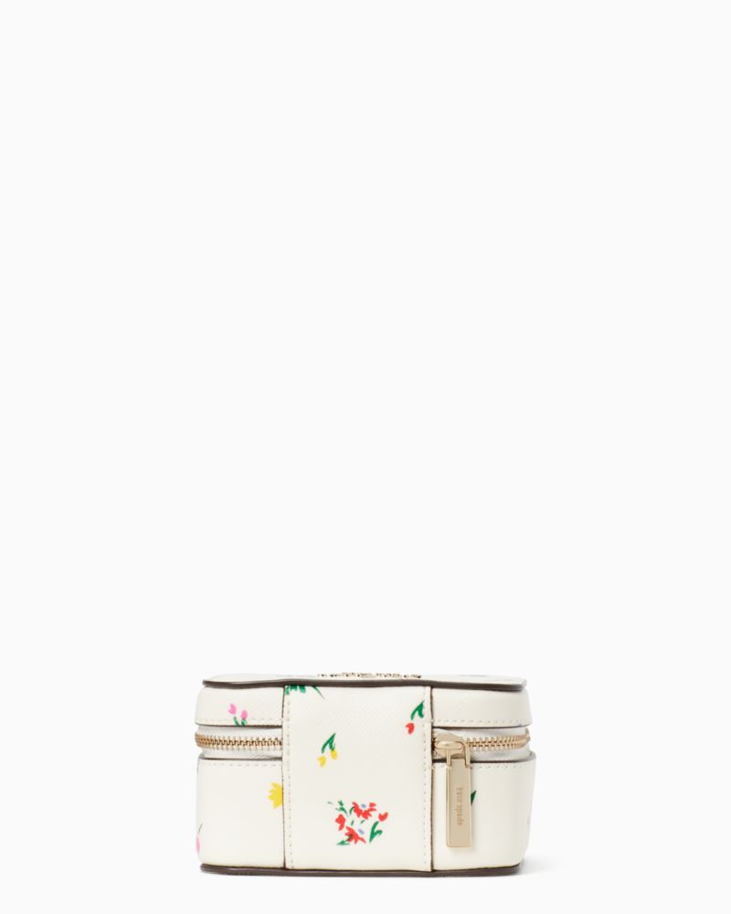 Kate Spade,ステイシー ガーデン ブーケ ディッツィー プリント ボックス ジュエリー ホルダー,財布小物,クリームマルチ