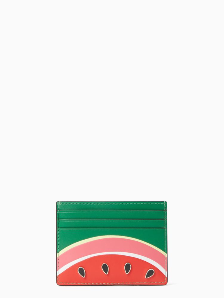 Kate Spade,ワット ア メロン スモール スリム カード ホルダー,全てのアウトレット,マルチ