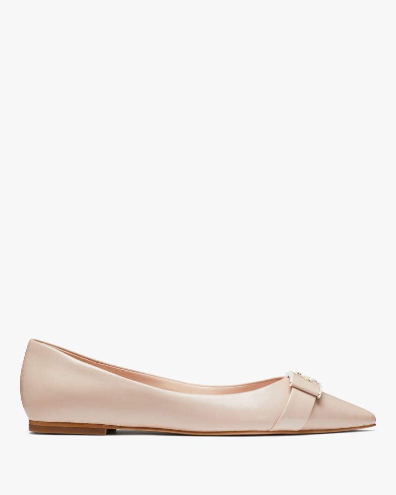 Kate Spade,deneuve flats,Pale Vellum