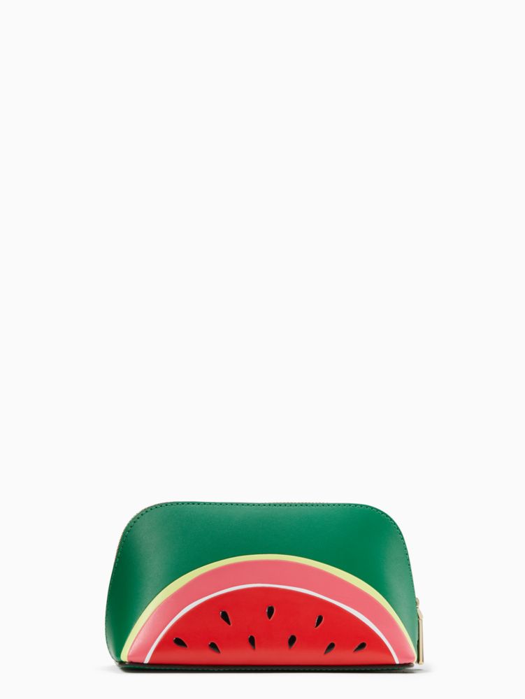 Kate Spade,Watermelon Small Cosmetic Case,