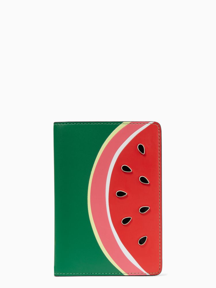 Kate Spade,Watermelon Passport Holder,Multi