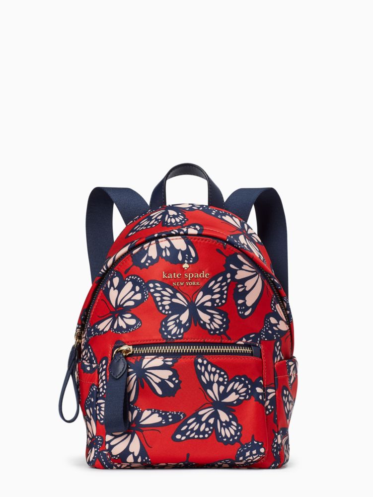 Chelsea The Little Better Butterfly Toss Printed Mini Backpack