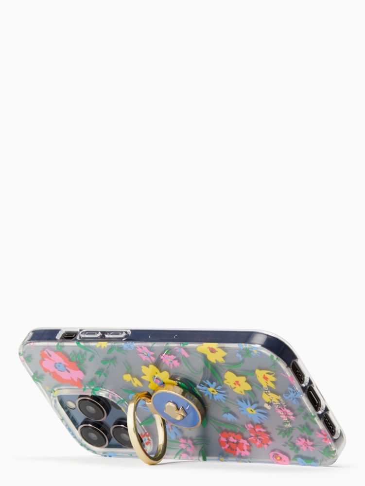 Kate Spade,ガーデン ブーケ プリント バンドル アイフォン 14 pro ケース,テック,クリームマルチ