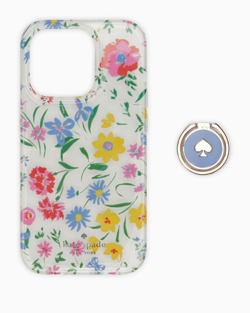Kate Spade,Garden Bouquet Stability Ring iPhone 14 Pro Max,