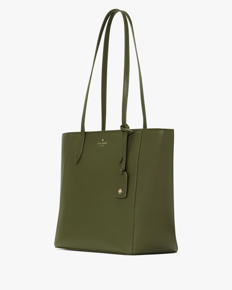 Kate Spade,Dana Tote,Tote,PVC,Metal,Logo,Lined,Casual,