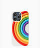 Kate Spade,All Love Rainbow iPhone 14 Pro Max Case,Multi