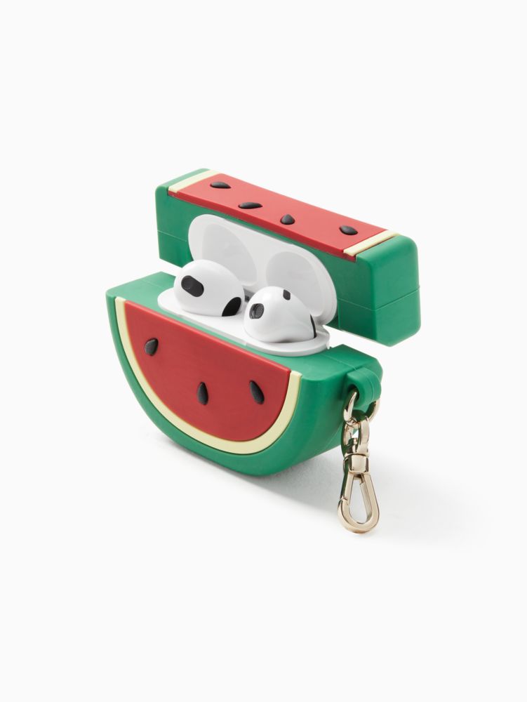 Kate Spade,OTHER WHAT-A-MELON SILICONE AIRPOD GEN 3 CASE,Multi