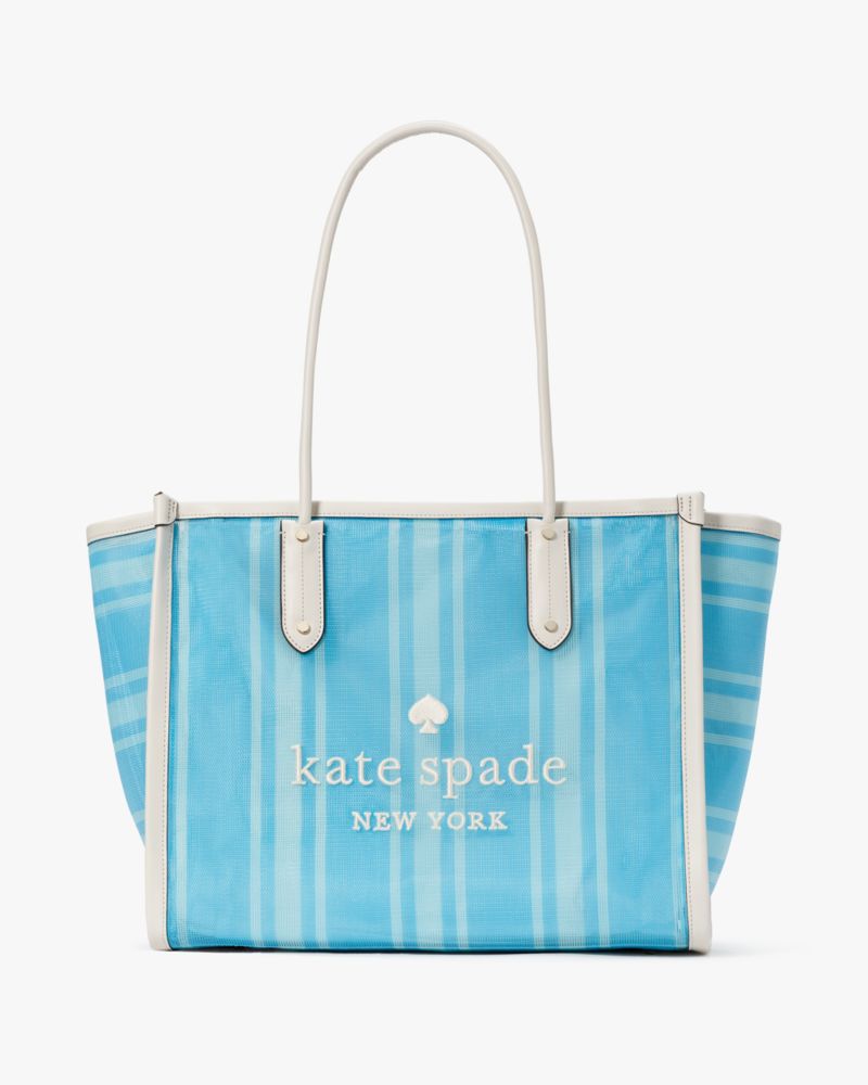 Kate Spade,エラ ビーチ チェア ストライプ メッシュ XL トート,全てのアウトレット,パーフェクトプールマルチ