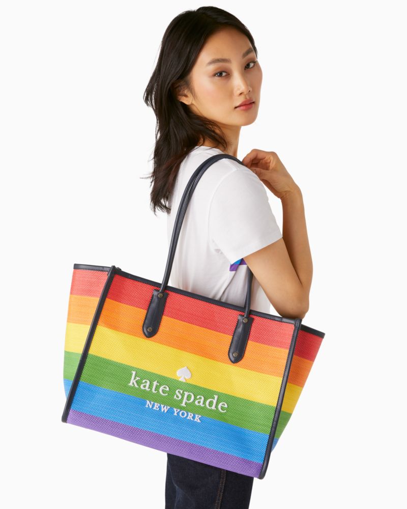 Kate spade discount arch rainbow tote