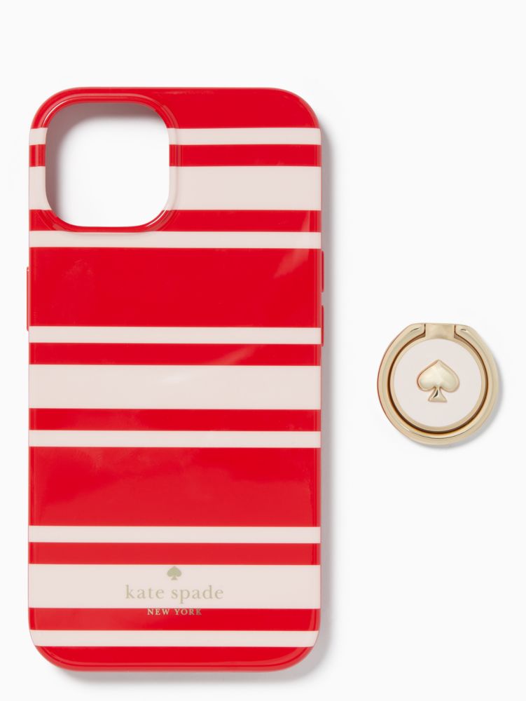 Kate Spade,Sailing Stripe iPhone 14 Stability Ring,