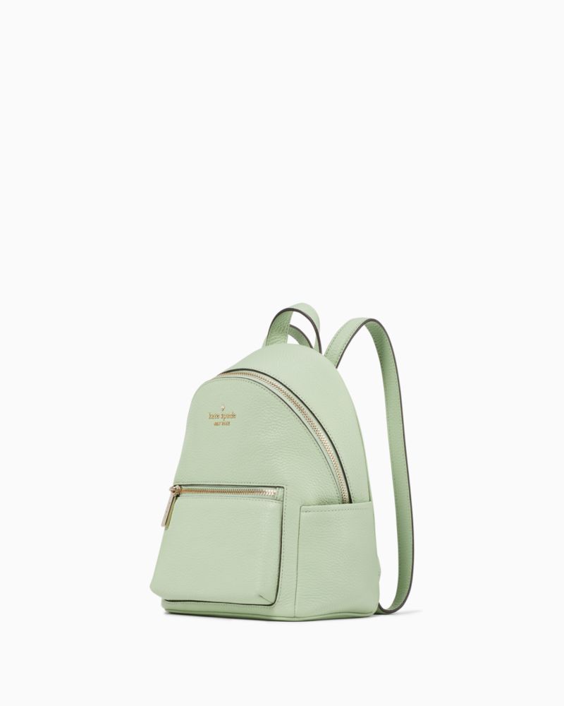 Leila Pebbled Leather Mini Dome Backpack | Kate Spade NL display picture 2