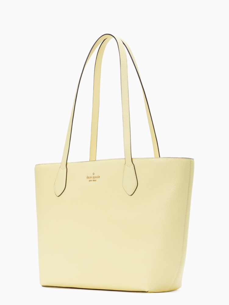 Kate Spade,leila pebbled leather tote,