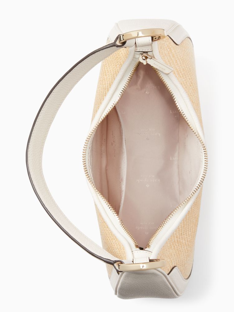 Kate Spade,Leila Straw Shoulder Bag,