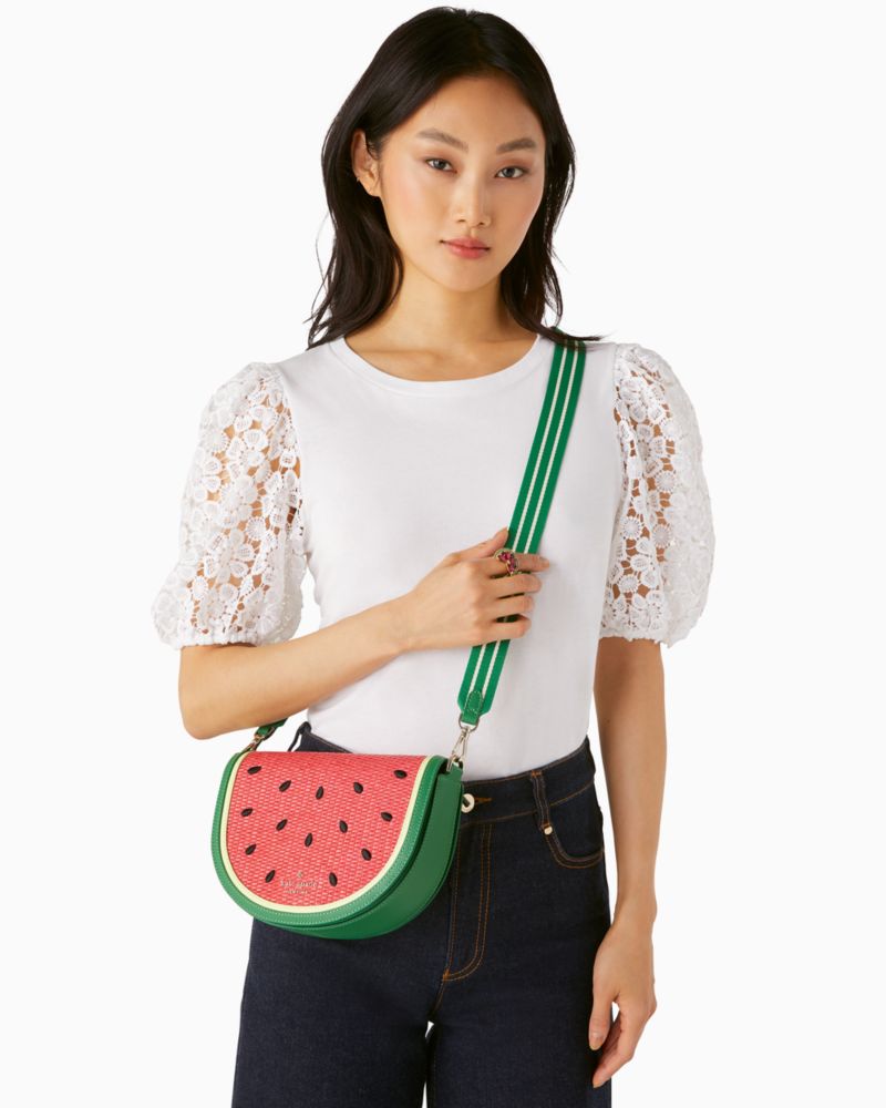 Watermelon Crescent Crossbody | Kate Spade Outlet