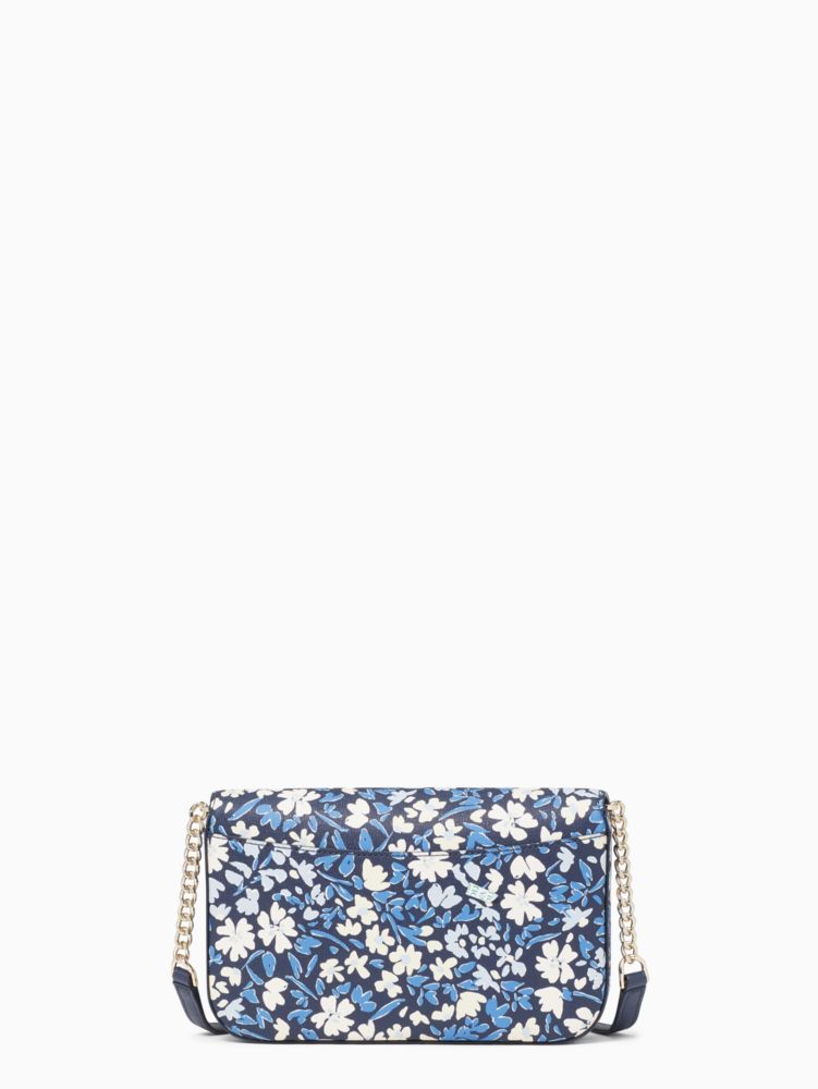 Kristi Poppy Printed Chain Flap Crossbody