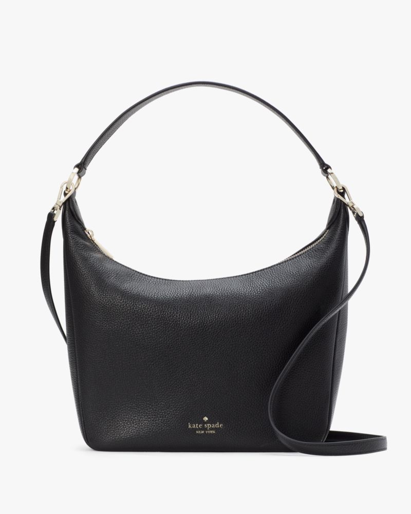 Kate Spade New York Leila Medium Flap Shoulder Bag - Black Shoulder Bags,  Handbags - WKA256734