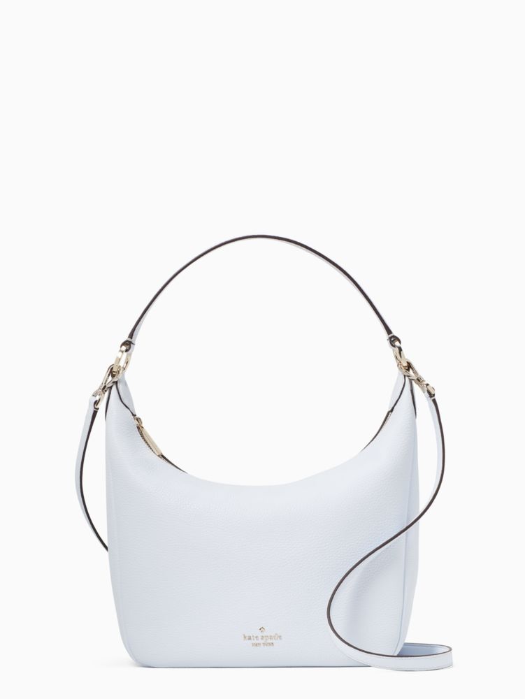 Kate Spade,Leila Hobo Shoulder Bag,Taro Milk