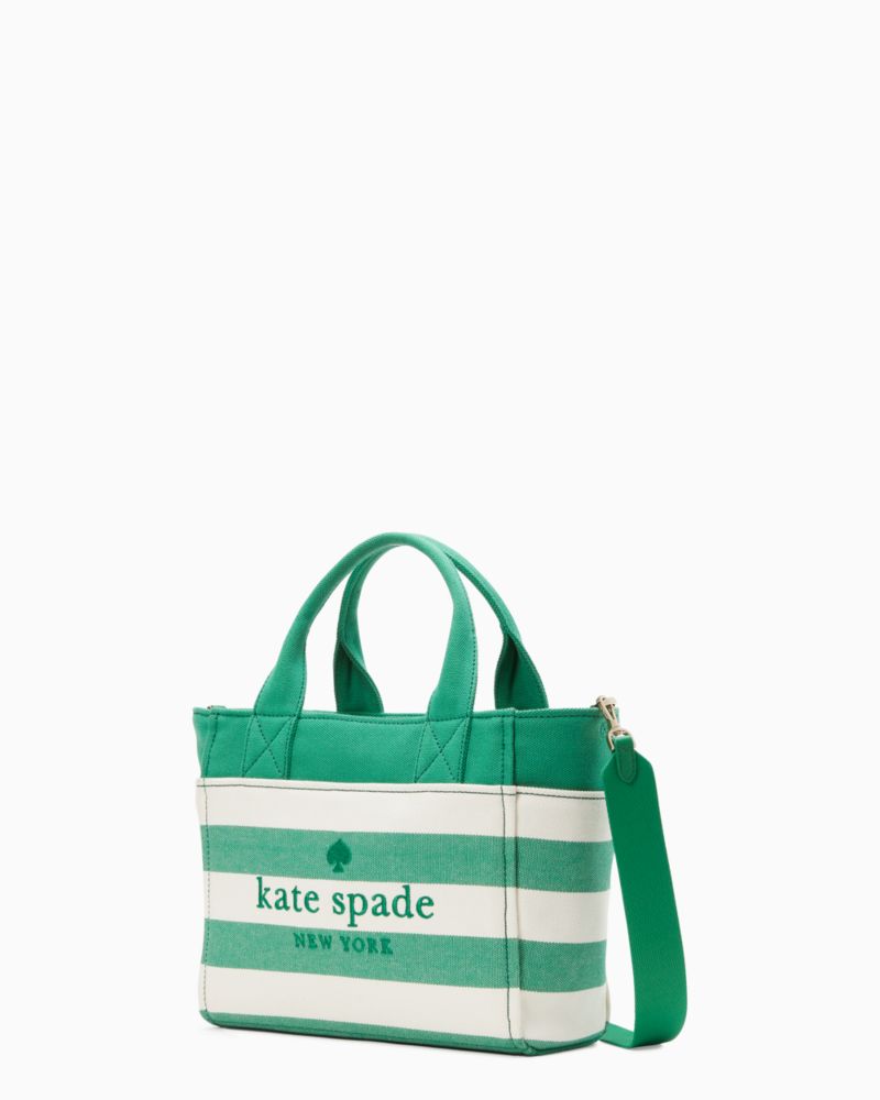 Kate Spade,Jett Small Tote,Green Bean Multi