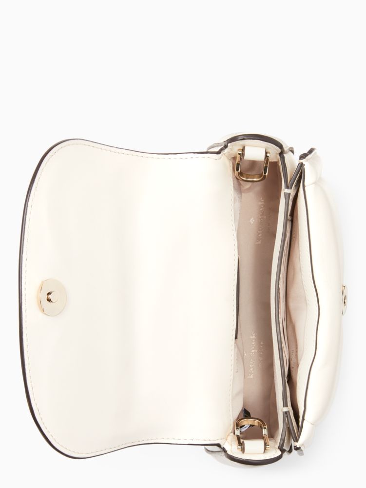 Kate Spade,Puffy Mini Top Handle Crossbody,Crossbody,Metal Material,Logo,Casual,