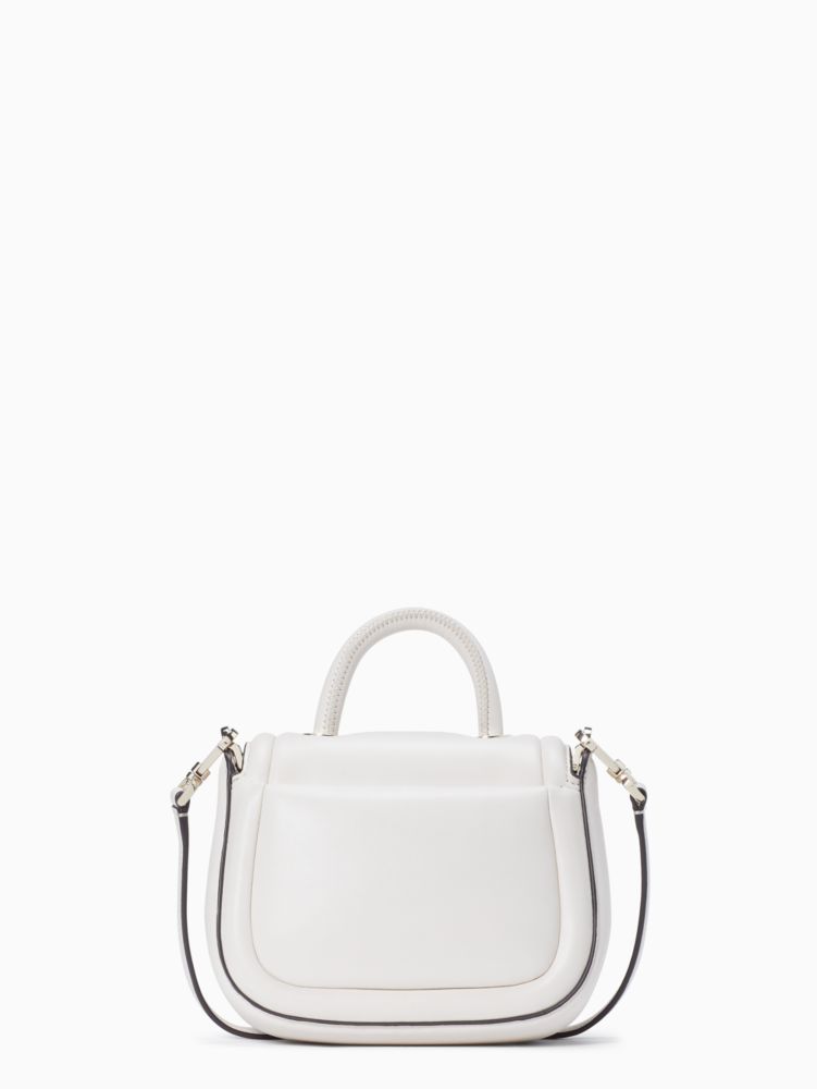 Kate Spade,Puffy Mini Top Handle Crossbody,Crossbody,Metal Material,Logo,Casual,