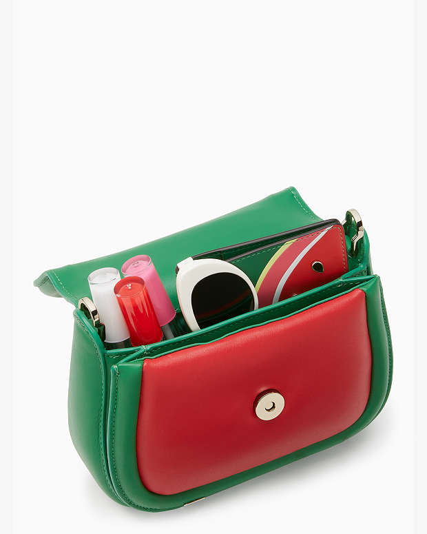 Puffy Watermelon Mini Top Handle Crossbody | Kate Spade Outlet
