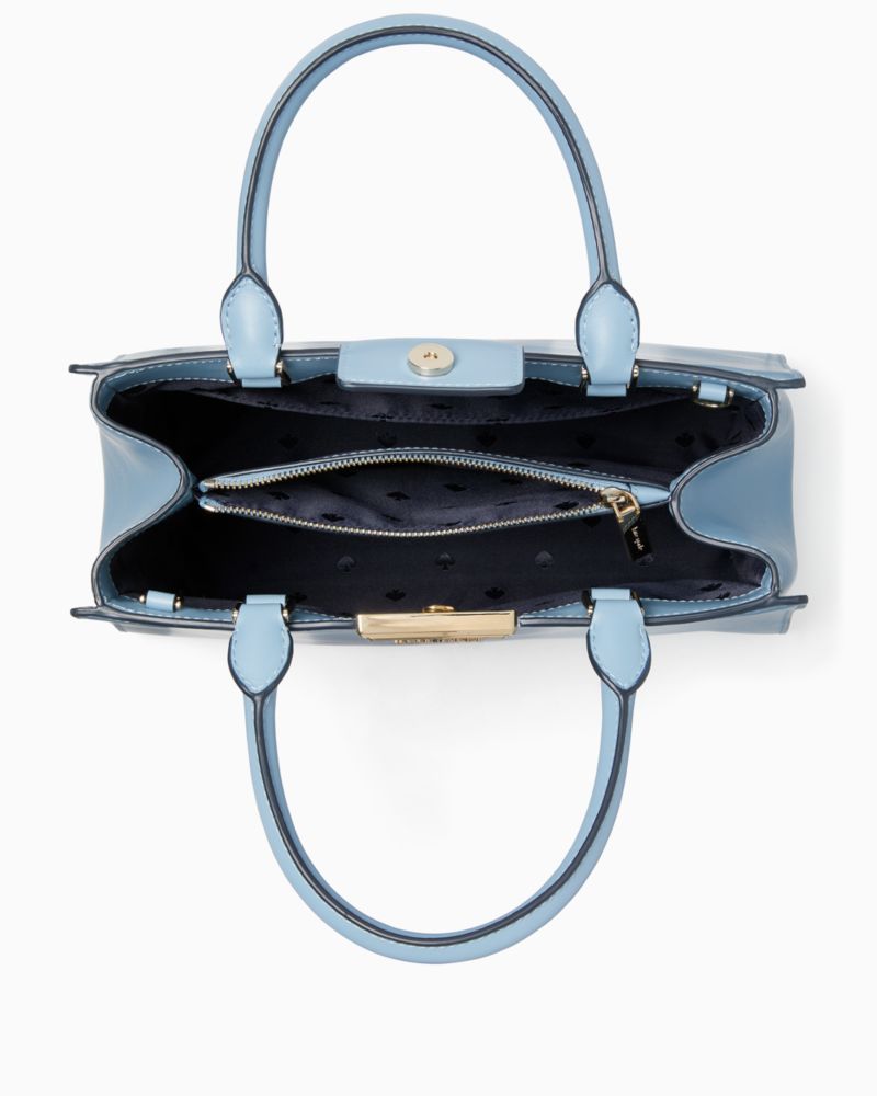 Kate Spade,リーガン サッチェル,バッグ,ポリッシュドブルー