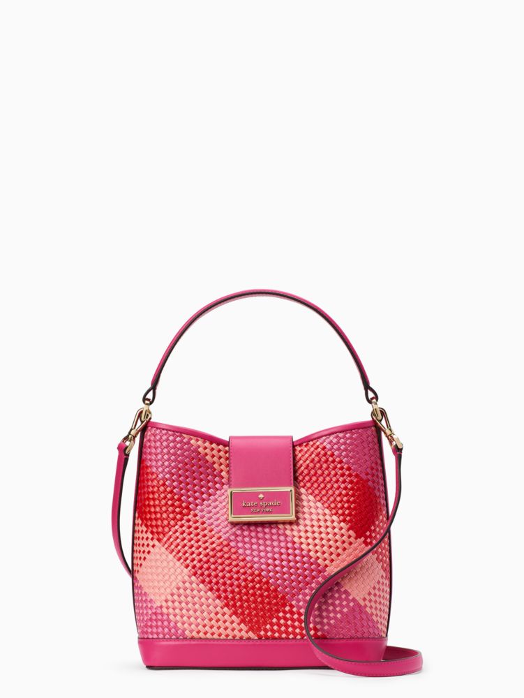 Kate spade bucket hot sale bag pink