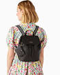 Kate Spade,rosie medium flap backpack,Black