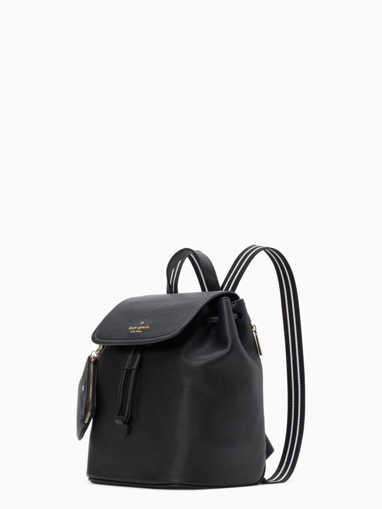 Kate Spade,rosie medium flap backpack,Black