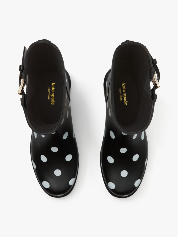 Kate haunted spade short rain boots